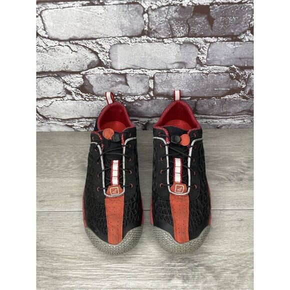 Sperry Top-Sider Searacer Plus GripX3 Black Red Synthetic Shoes Women 8M US/39EU - Picture 4 of 16